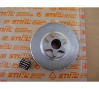 DXParts MS193T MS194T - Espuela de embrague de motosierra con rodamiento 3/8P-6 dientes, repuesto para Stihl OEM