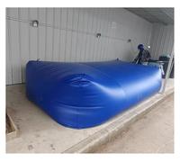 DXQxue Vejiga portátil de Almacenamiento de Agua de Gran Capacidad, Tanque de PVC Plegable for RV, Camping, prevención de Incendios y Uso de Emergencia, 1 ud.(110L/29Gal/0.8x0.43x0.34m)