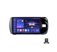 DXSYGMBN Android 13 Radio De Coche 2 DIN De 9 Pulgadas Pantalla Táctil para Toyota Vitz 2016~2020 Estéreo para Automóvil con GPS/4G/SWC/FM/Carplay/DSP+AHD Cámara Trasera,8 Core m700s 8g+128g
