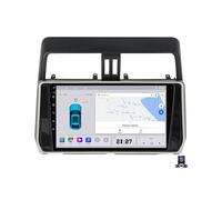 DXSYGMBN Android 14 Radio De Coche 2 DIN Compatible con Toyota Prado 2017~2018 Pantalla Táctil De 9 Pulgadas con Carplay Inalámbrico & Android Auto, Navegación GPS/1080P AHD Cámara/4G WiFi,C20 Pro