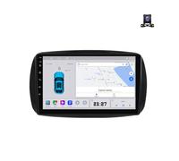 DXSYGMBN Radio De Coche 2 DIN Compatible con Benz Smart 2014~2020 Pantalla Táctil De 9 Pulgadas con Carplay Inalámbrico & Android Auto, Navegación GPS/1080P AHD Cámara/4G,C20 Pro