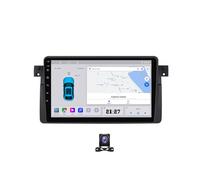 DXSYGMBN Radio De Coche 2 DIN Compatible con BMW E46 M3 1998~2006 Pantalla Táctil De 9 Pulgadas con Carplay Inalámbrico & Android Auto, Navegación GPS/1080P AHD Cámara/4G,C20 Plus