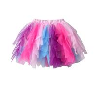 DXTON Falda de Niñas Vestido de tutú de Baile Falda de Traje de Princesa Falda de Ballet de Lentejuelas SK203 2-3 años