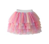 DXTON Falda de Niñas Vestido de tutú de Baile Falda de Traje de Princesa Falda de Ballet de Lentejuelas SK280 2-3 años