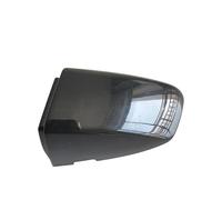 DXURFIPG Manilla Puerta Lateral 5G1837879 5G1837879D para Seat para Arona para Ateca para Ibiza V 6F para Leon III LHD Tapa Tapa Cilindro Cerradura Manija Puerta Delantera Izquierda(LC9X-Dark Black)