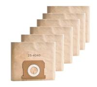 DXVA25-4040 - Bolsas de filtro de polvo para aspiradora DeWalt DXV04T de 4 galones Stinger en húmedo/seco (paquete de 6)