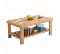 DXYDZSWD Mesa auxiliar, mesa auxiliar de madera maciza para sala de estar, mesa rectangular de ocio/comedor, para dormitorio/estudio (E, 100 x 50 x 50 cm)