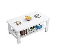 DXYDZSWD Mesa auxiliar, mesa auxiliar de madera maciza para sala de estar, mesa rectangular de ocio/comedor, para dormitorio/estudio (B, 100 x 50 x 50 cm)