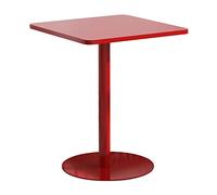 DXYDZSWD Mesa de Comedor Cuadrada de Metal con diseño nórdico, Ideal for exhibiciones Informales, Bares, recepción, cafeterías y teterías (60 x 73 cm)(F)