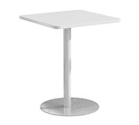 DXYDZSWD Mesa de Comedor Cuadrada de Metal con diseño nórdico, Ideal for exhibiciones Informales, Bares, recepción, cafeterías y teterías (60 x 73 cm)(H)