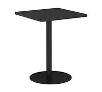 DXYDZSWD Mesa de Comedor Cuadrada de Metal con diseño nórdico, Ideal for exhibiciones Informales, Bares, recepción, cafeterías y teterías (60 x 73 cm)(A)