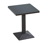DXYDZSWD Mesa de Comedor Cuadrada, Mesa de negociación, Ideal for exhibiciones Informales, Bares, mostradores, cafeterías y teterías (60 x 60 x 75 cm)(C)