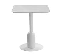 DXYDZSWD Mesa de Comedor Cuadrada, Mesa de negociación nórdica, Ideal for exhibiciones Informales, recepción, cafeterías y teterías (Alto 75 cm)(C,80cm)
