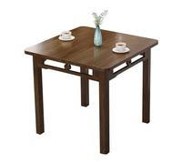 DXYDZSWD Mesa de Comedor Cuadrada, Sencilla, de Madera Maciza, for el hogar, pequeña, for Escribir, estudiar, Comer, Escribir y Mucho más.(80x80x52cm)