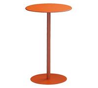 DXYDZSWD Mesa de Comedor Redonda de Hierro Forjado con diseño nórdico, Ideal for exhibiciones Informales, recepción, cafeterías y teterías (Alto 72 cm)(I,48cm)