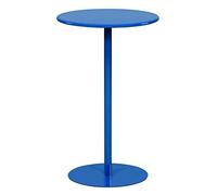 DXYDZSWD Mesa de Comedor Redonda de Hierro Forjado con diseño nórdico, Ideal for exhibiciones Informales, recepción, cafeterías y teterías (Alto 72 cm)(D,48cm)