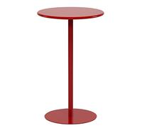 DXYDZSWD Mesa de Comedor Redonda de Hierro Forjado con diseño nórdico, Ideal for exhibiciones Informales, recepción, cafeterías y teterías (Alto 72 cm)(H,48cm)