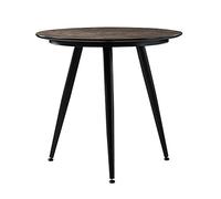 DXYDZSWD Mesa de Comedor Redonda, Mesa de Centro nórdica, Mesa de negociación for el hogar, Ideal for recepción, cafetería y Tienda de té con Leche (80 x 75 cm)(A)