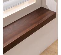 DXYQXL Cubierta de alféizar de ventana, protectores de tablero de fibra de madera para baño, sala de estar, cocina, borde de madera duradero para ventanas de bahía