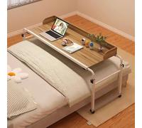 DXYQXL Escritorio de altura ajustable sobre la cama | Mesa médica rodante para comer, leer y trabajar | Soporte versátil para laptop y bandeja de alimentos