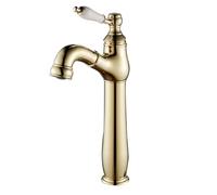 DXYQXL Grifos de lavabo con rociador extraíble, grifo mezclador de latón de estilo antiguo para fregadero de baño, agua caliente/fría con mangueras estándar del Reino Unido