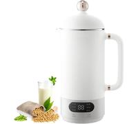 DXYQXL Máquina para hacer leche de nueces, 12 onzas para almendras, soja, avena, leche de coco y más, limpieza automática, inicio retrasado, mantiene el calor, diseño compacto y potente