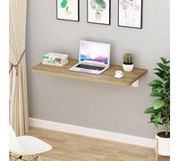 DXYQXL Mesa plegable para montar en la pared, escritorio de pared que ahorra espacio con almacenamiento, diseño de hojas colgantes para comedor y lavandería, soportes resistentes, tamaño compacto