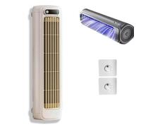 DXYQXL Ventilador de aire acondicionado portátil, refrigeración silenciosa sin aspas con 3 velocidades, enfriador de aire de torre pequeña para uso doméstico y de oficina