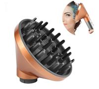 Dxyue Accesorio difusor para Dyson Airwrap Styler HS01 HS05, convirtiendo tu peinador en un secador de pelo(Oro)