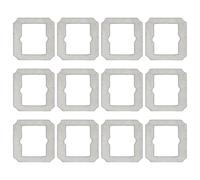 Dxyue Paquete de 12 almohadillas de repuesto para mini robot aspirador ECOVACS Winbot número de pieza W-CC02-0012