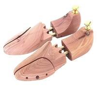 DXZXDJIU Camilla para zapatos,Camilla para horma, 1 par de hormas for zapatos de madera de ancho ajustable for hombres(Large)