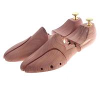 DXZXDJIU Camilla para zapatos,Camilla para horma, Horma for zapatos ajustable de madera de cedro rojo con dos tubos for hombres(43 44)