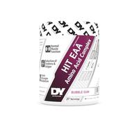 DY Nutrition HIT EAA - Complejo de aminoácidos esenciales con BCAAs, L-lisina y vitamina B6, suplemento de reparación muscular y recuperación en polvo, 27 porciones, 360 g (Bubble Gum)