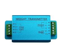 DY510 4-20mA 0-10V Weight Force measuring Weighing LoadCell sensor analog Signa Amplification Transmitter load cell amplifier(Two in one 0-10V)