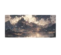 DYAIHL 800x300mm Protector para Ratón y Teclado Gaming Antideslizante Costura Cuidada Alfombra de Ordenador Temática Japón o Añade tu Ilustración Personalizada
