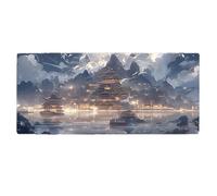 DYAIHL 800x300mm Protector para Ratón y Teclado Gaming Antideslizante Costura Cuidada Alfombra de Ordenador Temática Japón o Añade tu Ilustración Personalizada