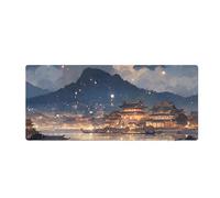 DYAIHL 800x300mm Protector para Ratón y Teclado Gaming Antideslizante Costura Cuidada Alfombra de Ordenador Temática Japón o Añade tu Ilustración Personalizada