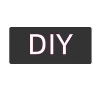 DYAIHL Alfombrilla de Goma Antideslizante con Bordes de Goma para Mujeres en una Alfombrilla XXL con Base Antideslizante para Mujeres en el Colegio (Puedes Hacer Cualquier patrón tú Mismo)