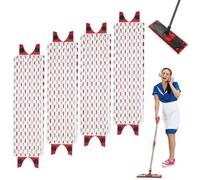Dyaucwpo 4 Piezas Recambio Fregona para Compatible with Vileda Ultramax, Recambios de Fregona para Lavable en la Lavadora, Mopa Kit Microfibra, para Atrapa Fácilmente la Suciedad, Limpia tu Piso
