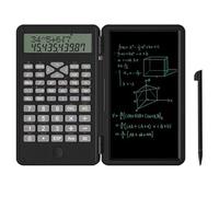 Dyaucwpo Calculadora Científica, Calculadora Estándar con Tableta de Escritura, Pantalla de 2 Líneas y 240 Funciones, Calculadora Plegable con Funda Protectora, para Oficina Escola
