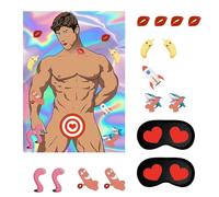 DYBADYSA 1 paquete de Junk On The Hunk Night Out Party Supplies Favor Bridal Shower Wedding Game Set N9