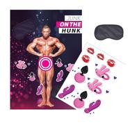 DYBADYSA 1 paquete de Junk On The Hunk Night Out Party Supplies Favor Favor Bridal Shower Wedding Game Set H14