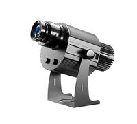 DYBDEU 100W LED Logo GOBO Proyector Rotación De La Imagen con La Luz De Efecto De Zoom Manual para La Tienda De La Compañía del Hotel Publicidad De Boda Publicidad De Uso Interior,Negro