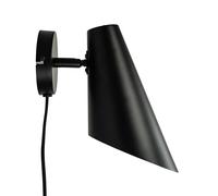 Dyberg Larsen Cale aplique altura 24,5 cm negro