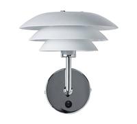 Dyberg Larsen DL20 aplique metal 20cm blanco