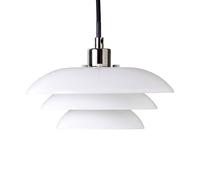 Dyberg Larsen DL20 lámpara colgante vidrio, cromo
