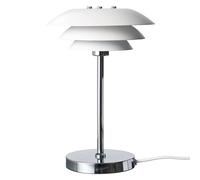 Dyberg Larsen DL20 lámpara de mesa metal blanco