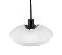 Dyberg Larsen DL31 lámpara colgante, vidrio, negro