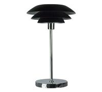 Dyberg Larsen DL31 lámpara de mesa metal negro