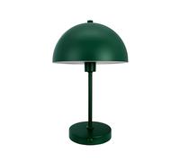 Dyberg Larsen Estocolmo Lámpara de mesa 2.0 LED verde oscuro | Lámpara de escritorio recargable | Lámpara de noche con 6 horas de duración de batería | Lámpara de lectura para interior y exterior |